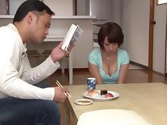 Housewife, Asian, Asian Teen, Bend Over, Blowjob, Couple